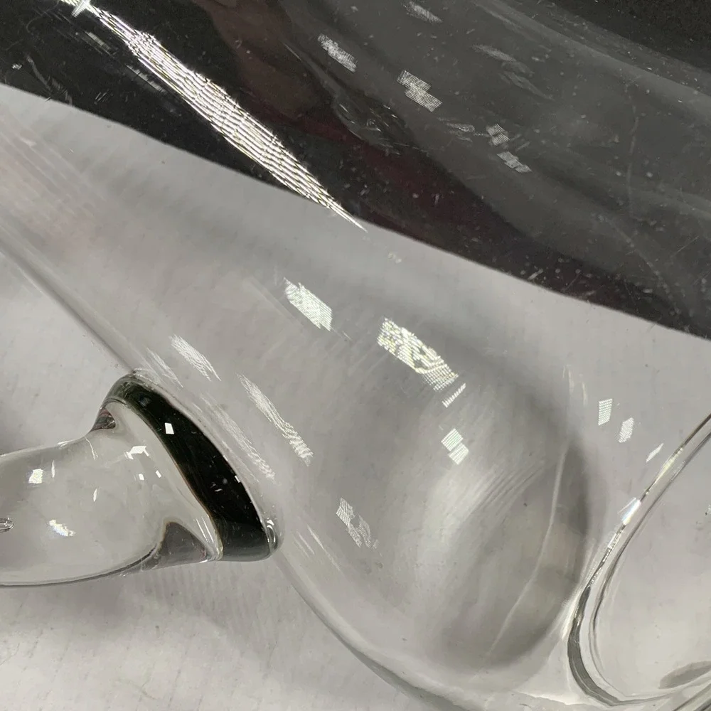 Clear Glass Pitcher Handle Spout Water Beverage Serving Jug Bar 80 Oz. 10